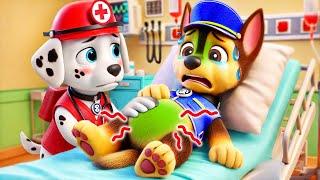 CHASE Is In The Hospital? What Happened?! | Paw Patrol The Mighty Movie| So Sad Story | Rainbow 3