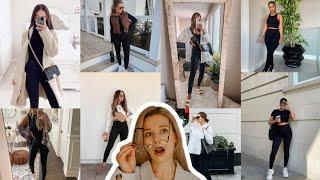 WHAT TO WEAR WITH BLACK LEGGINGS 2024 | Outfits You'd Wear With Black Leggings 