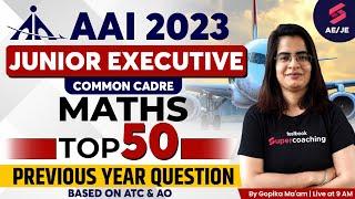 AAI Junior Executive Previous Year Questions Quants | AAI Common Cadre 2023 | By Gopika Ma'am
