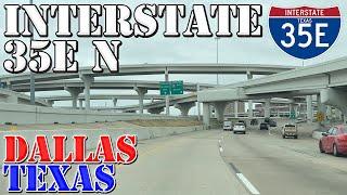 I-35E North - Dallas - Texas - 4K Highway Drive