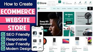 How to create an eCommerce website using WordPress | Create an Online Store using WordPress