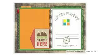 Digital Geocaching Planners, Travel Journals, Notebooks and More at Digital Planner Store