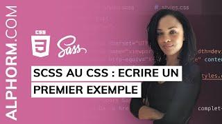 Formation Simplifier l’usage du CSS avec Scss & Sass : Ecrire un premier exemple - Vidéo Tuto