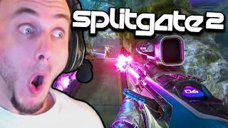 Reacting to Splitgate 2 Gameplay...