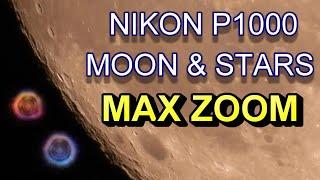 NIKON P1000 - Moon - MAX ZOOM