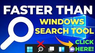 FASTER than Windows Search Tool! The fastest search tool you need! #windows