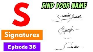 ️S Signatures | signature ideas for letter s | s signature style