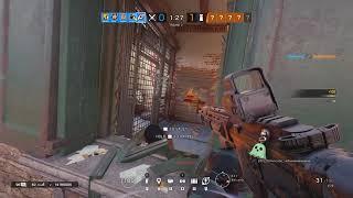 Jackal Knife through Window