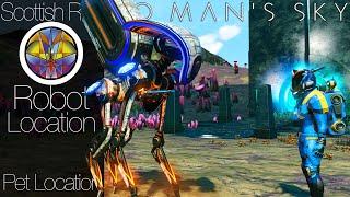 No Man's Sky Pets  Robot - Robotic Companions Location - NMS Scottish Rod