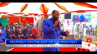 PROPHECY ON THE EXIT OF THE MIGHTIEST PROPHET OF THE LORD FROM THE SCENE - PROPHET DR. OWUOR