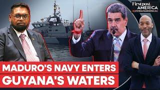 Guyana Responds after Venezuelan Navy's Incursion Near Exxon Oil Facility | Firstpost America | N18G