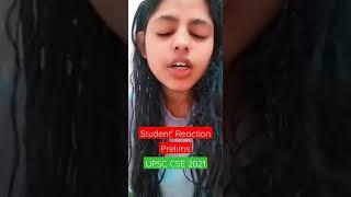 Upsc cse prelims 2022 | Students Reaction | Aspirant | Review | #ias #Prelims #Analysis #upsc #cse