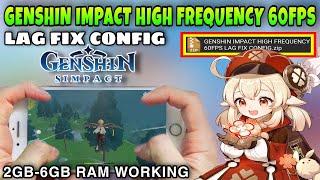 HOW TO FIX FPS DROP IN GENSHIN IMPACT 60FPS | GENSHIN IMPACT CONFIG | LAG FIX GENSHIN IMPACT