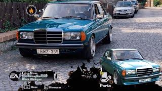 Mercedes Benz W123 240 D new engine swapped 2.5 TD OM605  (Review) Hungary 