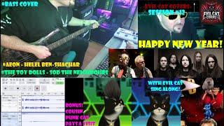 EVIL CAT - Extreme Metal Covers Ep 12 - AEON (Helel Ben-Shachar) and Toy Dolls SOD Bass Cover