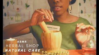 ASMR Fr  HERBAL SHOP ROLEPLAYNATURAL CARE MEDICINENaturopath Visit Part 2.