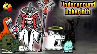 Battle Cats | Underground Labyrinth - The Deepest Depths B100F (No Gacha)