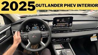 2025 Outlander PHEV SE trim level interior review!