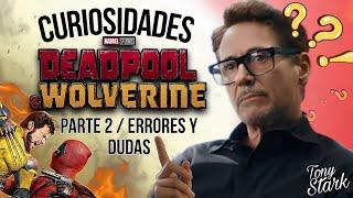 DEADPOOL Y WOLVERINE Lo Que No Viste, Curiosidades Referencias Easter Egss por Tony Stark 2