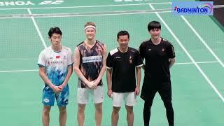 Lin Dan/Anders Antonsen vs Taufik Hidayat/Hu Zhe An | King Cup International Badminton Open 2024