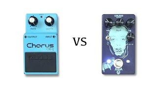 Boss CE-2 MIJ vs Walrus Audio Julia Chorus