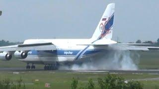 ILA 2014 | Antonov 124 Hard landing for ILA Berlin Air Show 2014