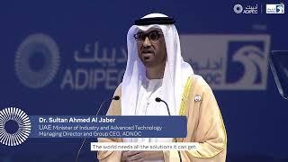 ADIPEC 2022 Thought Leadership - His Excellency Dr Sultan Ahmed Al Jaber