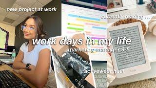 WORK DAYS IN MY LIFE | 9-5 life, carbon 38 haul, what i'm reading, Invisalign update, etc