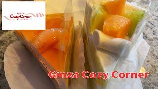 Ginza Cozy Corner in Japan - Trying out some Japanese cakes