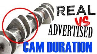 Real vs. Advertised CAMSHAFT DURATION