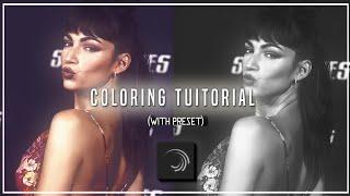 "Coloring Tuitorial In Alight Motion With Presets "#coloring