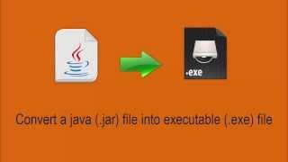 Convert .jar to .exe file