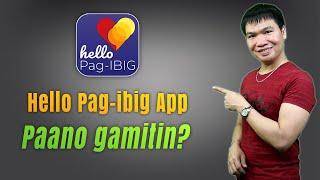 HELLO PAG-IBIG APP (2023)｜Paano I-install At Gamitin Ang Hello Pag-ibig App