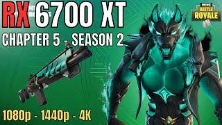 RX 6700 XT FORTNITE SEASON 2 - 1080p 1440p 4K