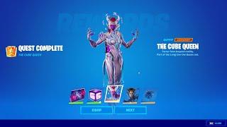 how to unlock cube queen skin