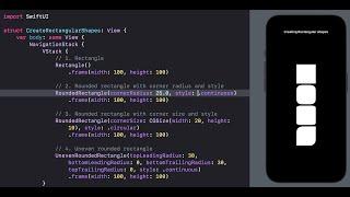 SwiftUI: Four Ways To Draw Rectangular Shapes