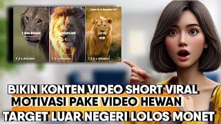 Cara Buat Konten Motivasi Hewan Di Short, Potensi Viralnya Di Penonton Luar Negeri