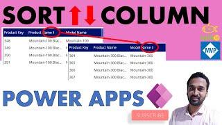 Sort by Column heading in PowerApps by taik18