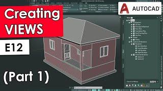 CREATING VIEWS (Part1) in AutoCAD Architecture 2023