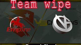 Dota 2 Empire vs VG Gaming Grand Final Team wipe Champions League Season 5 Game 1