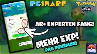 POKÉMON GO | MEHR EXP  durch AR+ EXPERT HANDLER BONUS! | PGSHarp Update