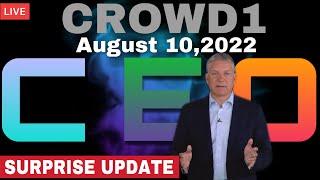 CEO SURPRISE UPDATES ALL CROWD1 MEMBERS BEST OF 2022