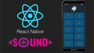 How to make Numbers in Spanish App Using React Native | Use Sound in React Native