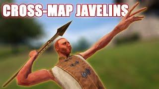 Cross-Map Javelin Throws in Mordhau