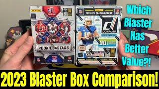 2023 Rookies & Stars VS 2023 Donruss Football Blaster Boxes! Which Has Better Value?!