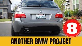 Another BMW Project 08 (Rear, E61 Umnitza bumper installed!)