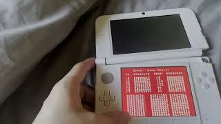 guru meditation error on a 3DS (DSi homebrew)