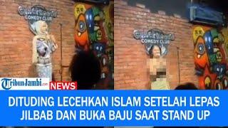 Amy Komika Malaysia , Dituding Lecehkan Islam Setelah Lepas Jilbab Dan Buka Baju Saat Stand Up