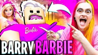 O POLICIAL BARRY QUER SER A BARBIE  ROBLOX Barry's Prison Barbie ( Alec GO! )