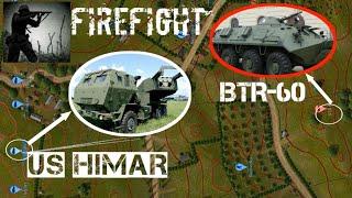 Firefight: Us Himar destroys Iraqi BTR-60 Gameplay